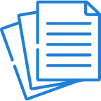 レポートお見積もりのステップアイコン