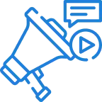 広告パフォーマンスの改善を示すアイコン