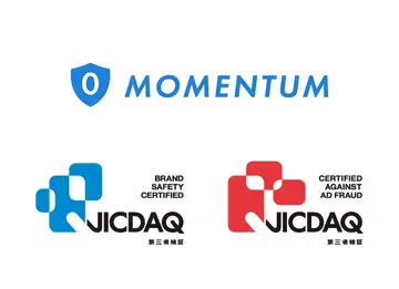 Momentum、広告計測事業者として第三者検証によるブランドセーフティおよび無効トラフィック対策に関するJICDAQ認証を更新